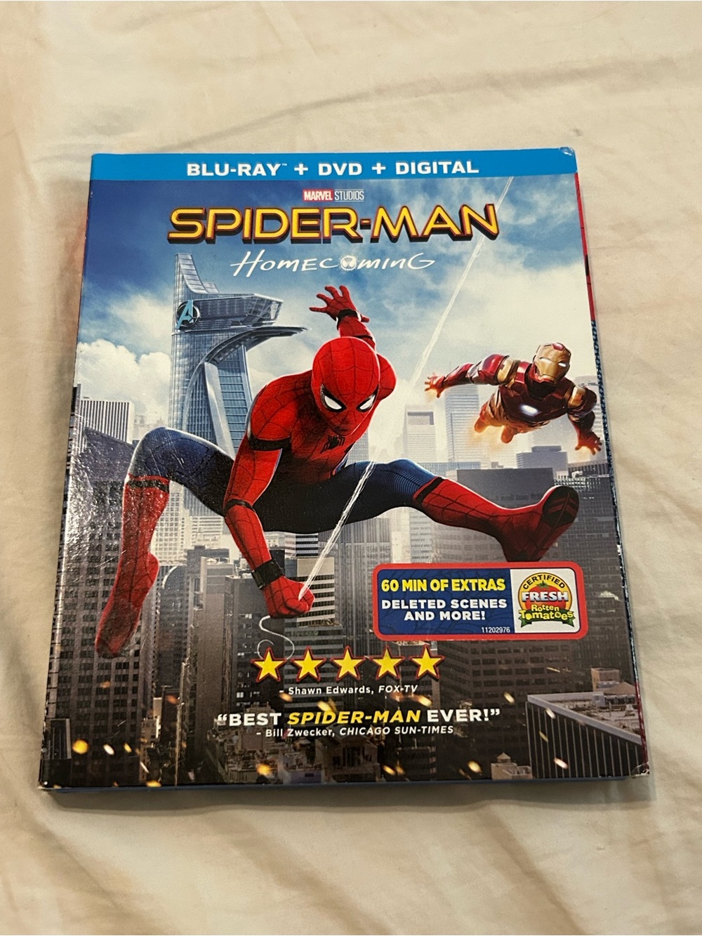 Spider-Man Homecoming Blu-ray + DVD + Digital Movie